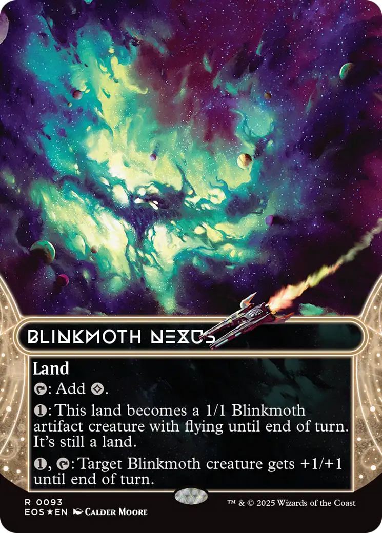 Blinkmoth Nexus (0093) (Borderless) (Galaxy Foil) [Edge of Eternities: Stellar Sights] | Galaxy Games LLC