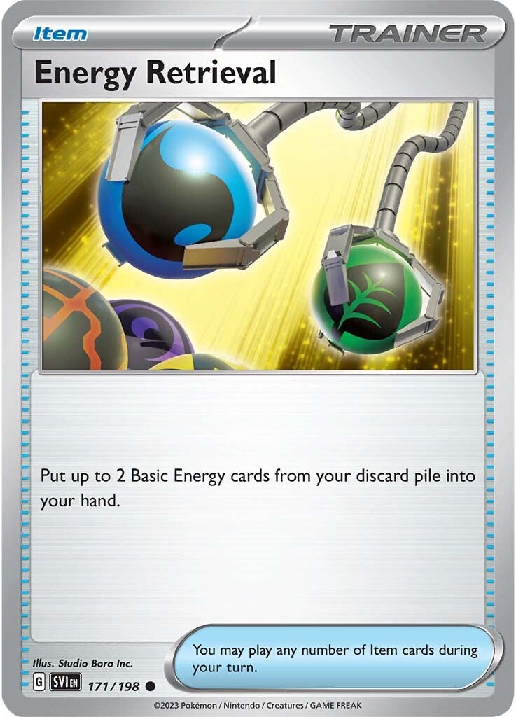 Energy Retrieval (171/198) [Scarlet & Violet: Base Set] | Galaxy Games LLC