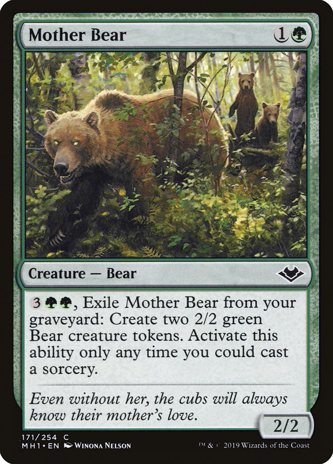 Mother Bear [Modern Horizons] | Galaxy Games LLC