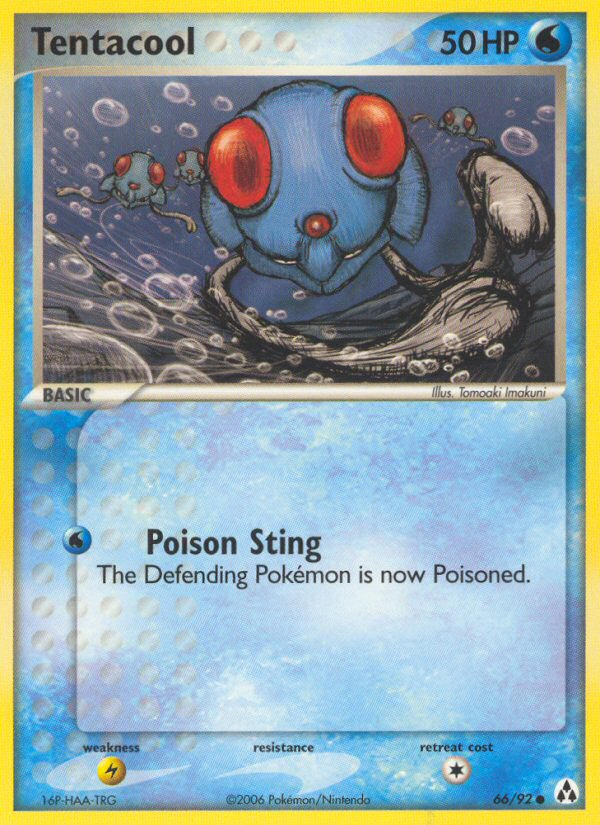 Tentacool (66/92) [EX: Legend Maker] | Galaxy Games LLC