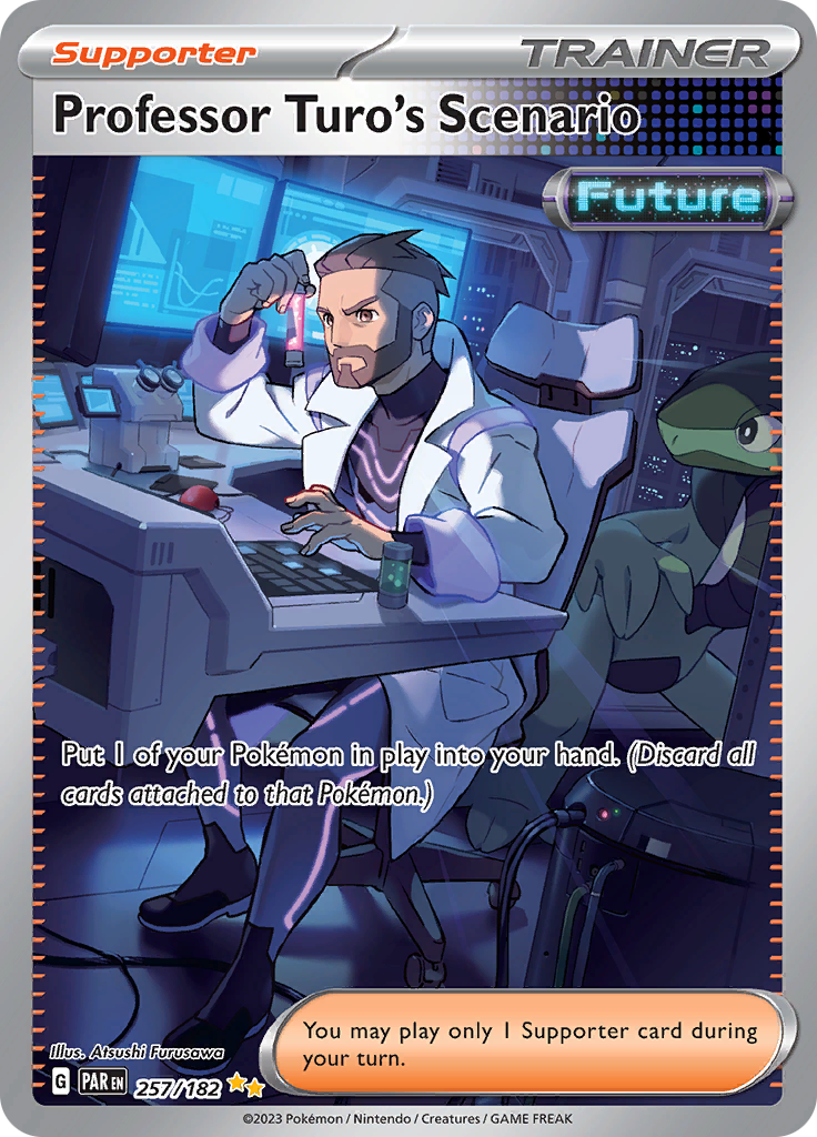 Professor Turo's Scenario (257/182) [Scarlet & Violet: Paradox Rift] | Galaxy Games LLC