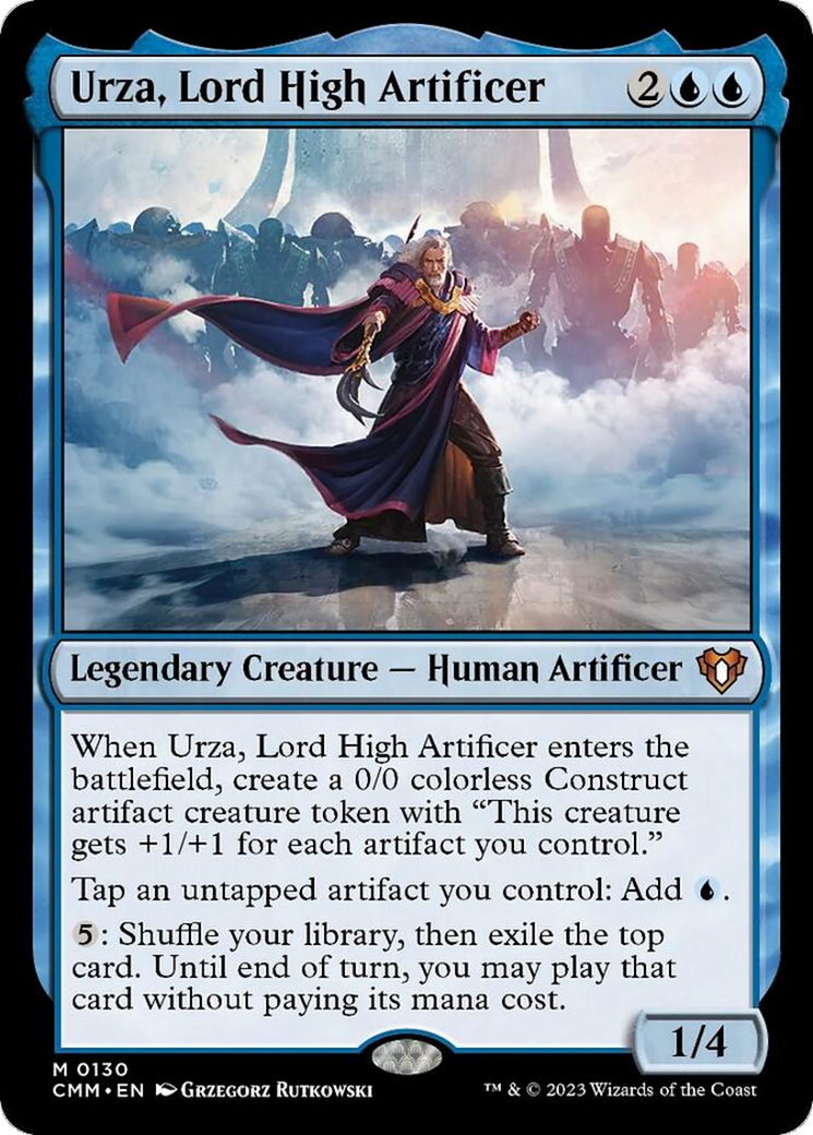 Urza, Lord High Artificer [Commander Masters] | Galaxy Games LLC