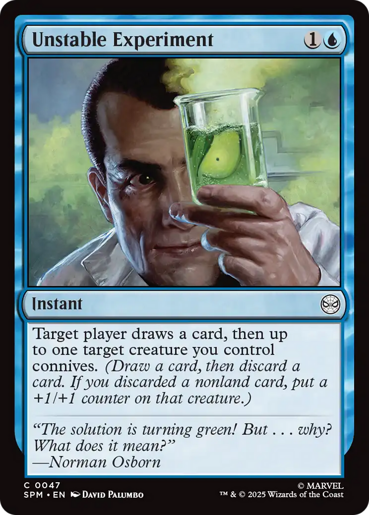 Unstable Experiment [Marvel's Spider-Man] | Galaxy Games LLC