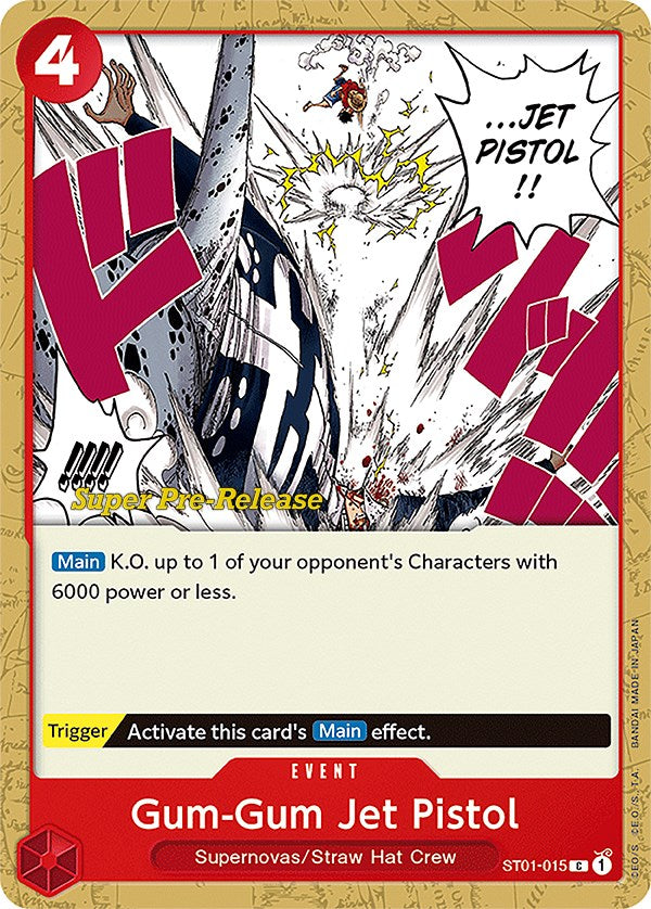 Gum-Gum Jet Pistol [Super Pre-Release Starter Deck: Straw Hat Crew] | Galaxy Games LLC