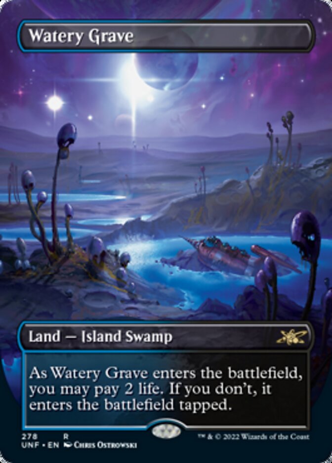 Watery Grave (Borderless) [Unfinity] | Galaxy Games LLC