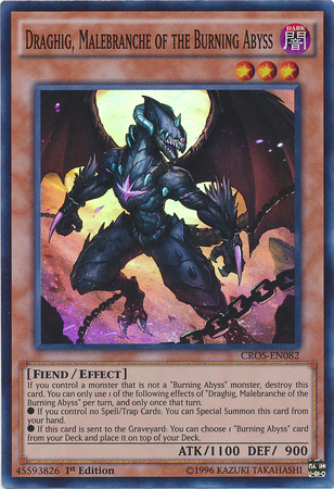 Draghig, Malebranche of the Burning Abyss [CROS-EN082] Super Rare | Galaxy Games LLC