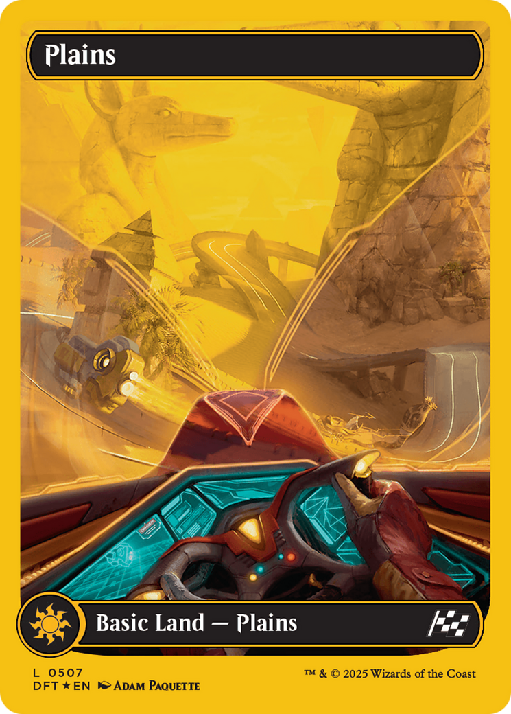 Plains (0507) (First-Place Foil) [Aetherdrift] | Galaxy Games LLC