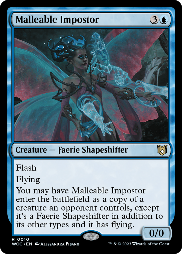 Malleable Impostor [Wilds of Eldraine Commander] | Galaxy Games LLC