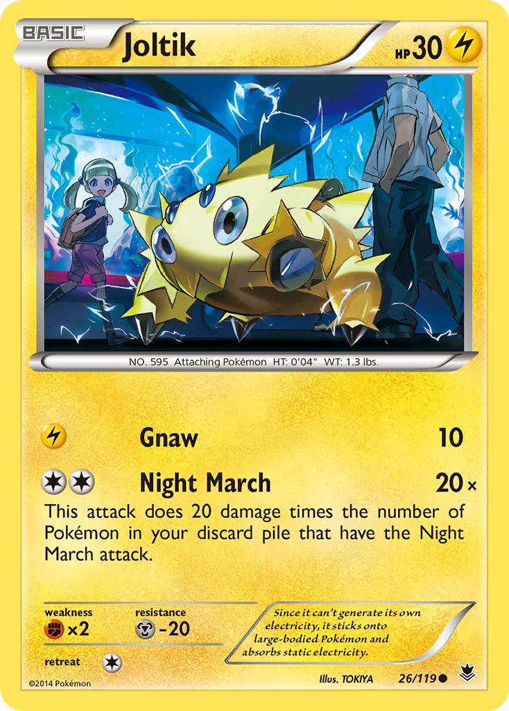 Joltik (26/119) [XY: Phantom Forces] | Galaxy Games LLC