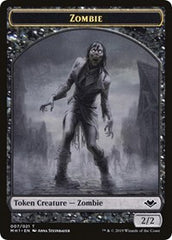 Zombie // Golem Double-Sided Token [Modern Horizons Tokens] | Galaxy Games LLC