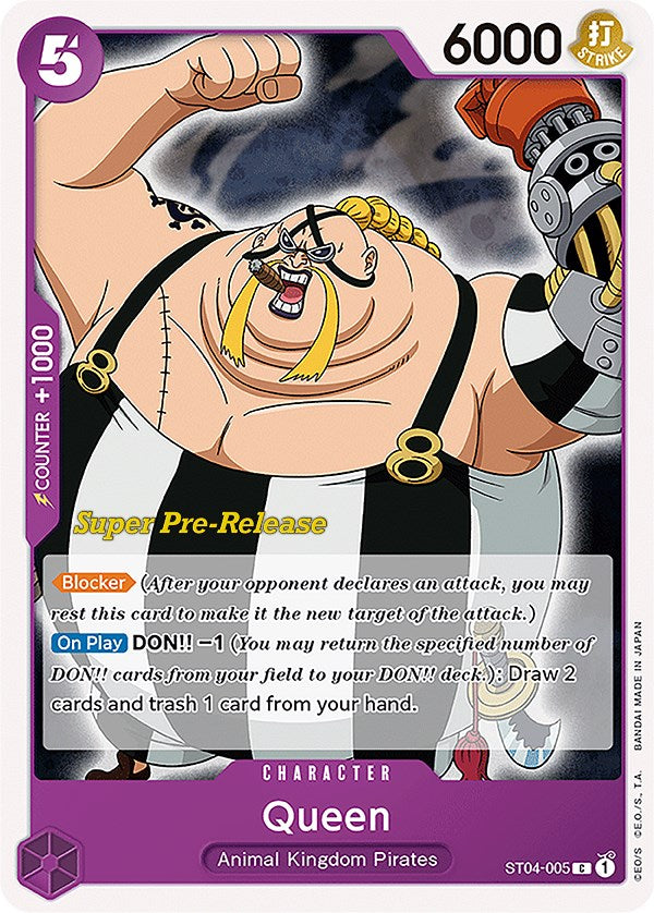 Queen [Super Pre-Release Starter Deck: Animal Kingdom Pirates] | Galaxy Games LLC
