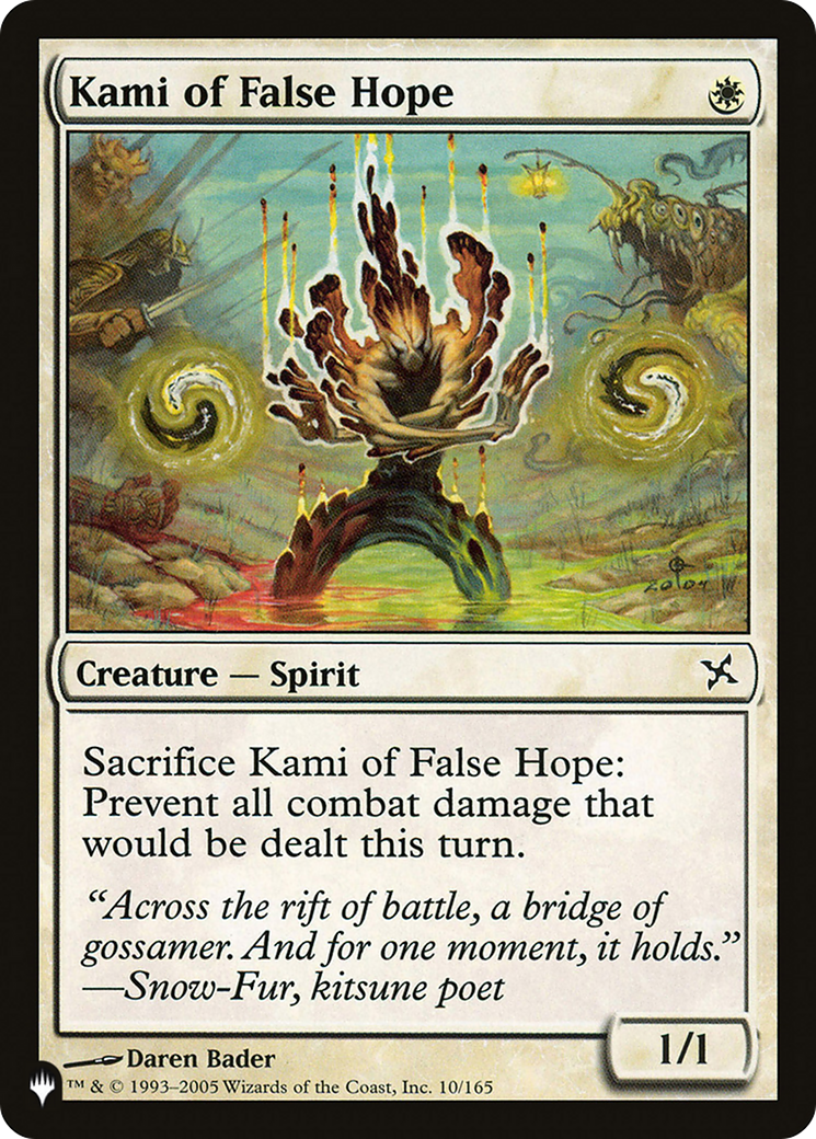 Kami of False Hope [The List] | Galaxy Games LLC