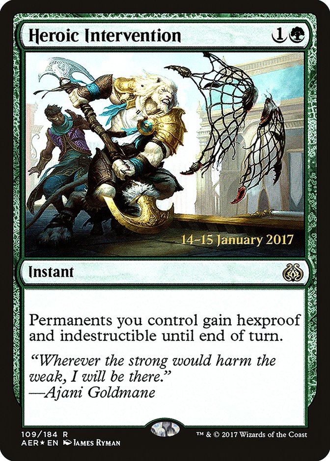 Heroic Intervention [Aether Revolt Prerelease Promos] | Galaxy Games LLC