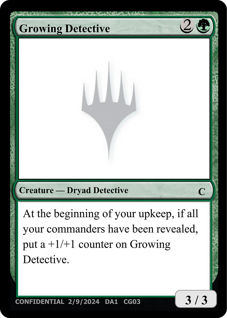 Growing Detective [Unknown Event] | Galaxy Games LLC