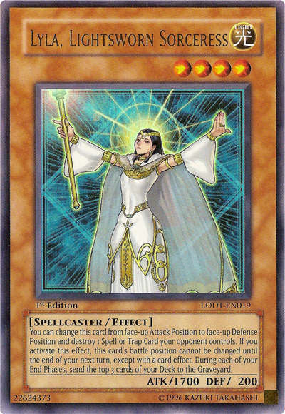 Lyla, Lightsworn Sorceress [LODT-EN019] Ultra Rare | Galaxy Games LLC