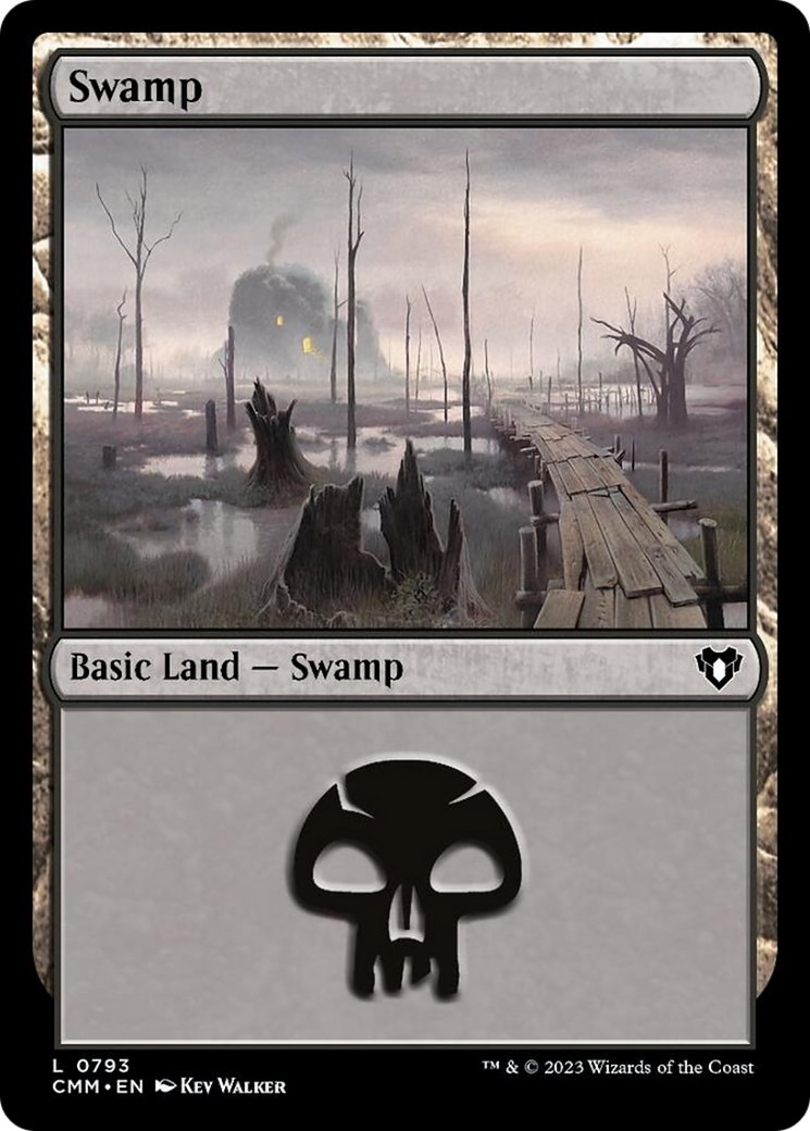 Swamp (793) [Commander Masters] | Galaxy Games LLC