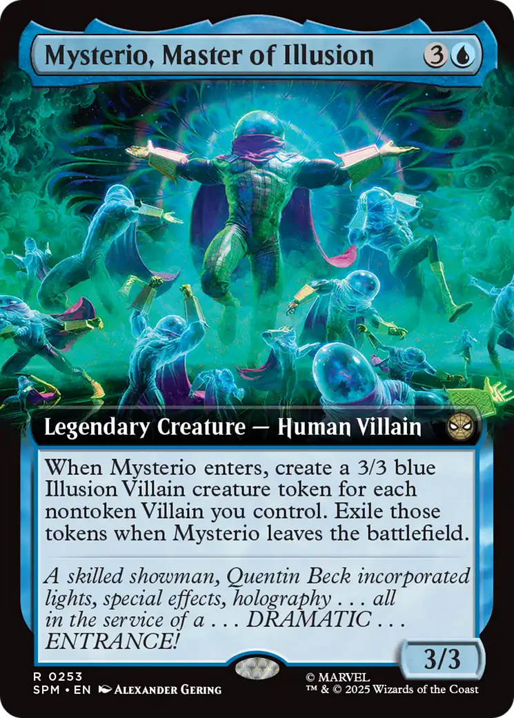 Mysterio, Master of Illusion (Extended Card) [Marvel's Spider-Man] | Galaxy Games LLC