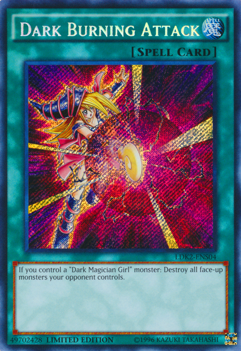 Dark Burning Attack [LDK2-ENS04] Secret Rare | Galaxy Games LLC