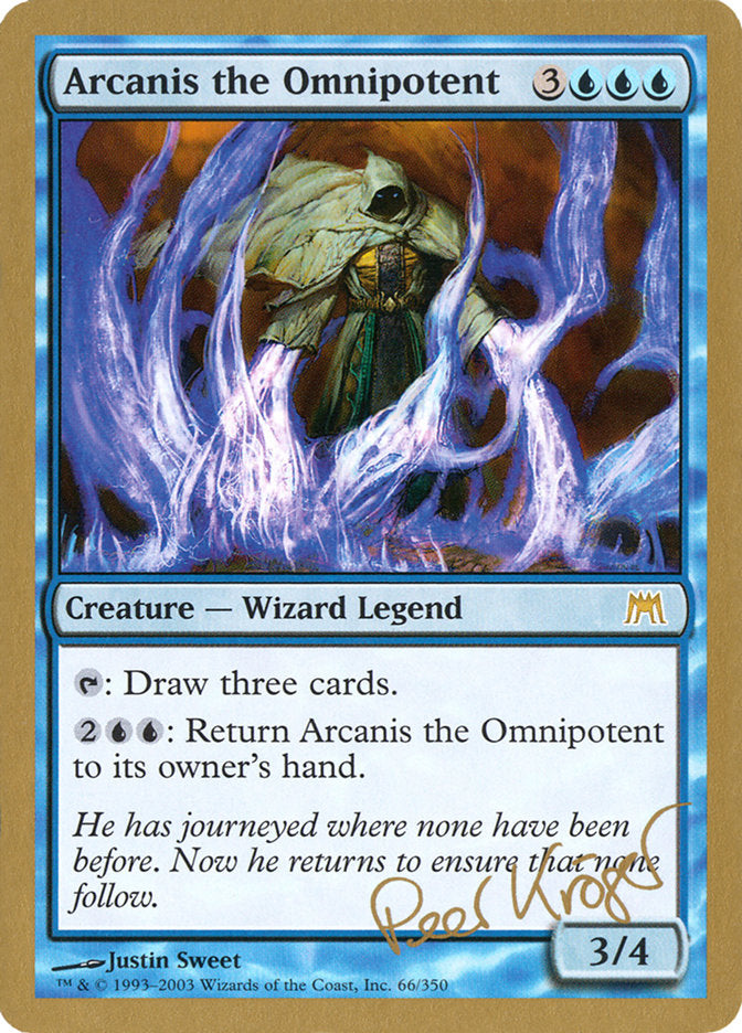 Arcanis the Omnipotent (Peer Kroger) [World Championship Decks 2003] | Galaxy Games LLC