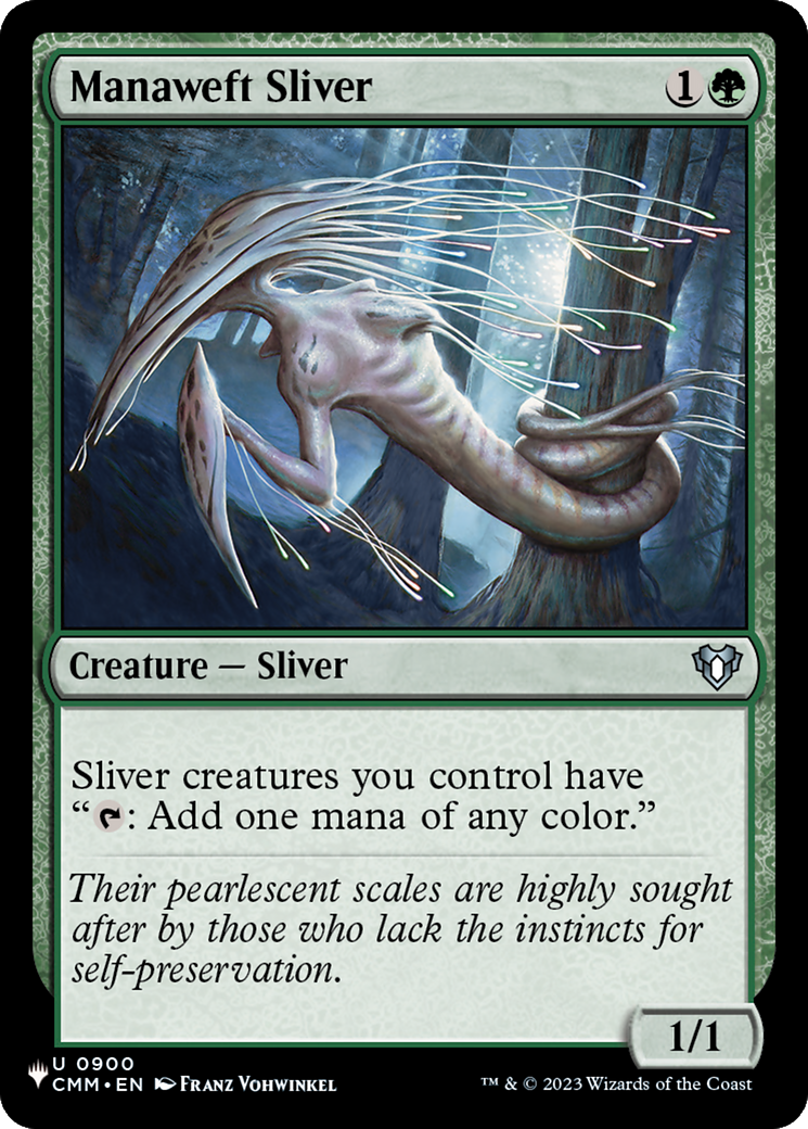 Manaweft Sliver (CMM) [The List] | Galaxy Games LLC