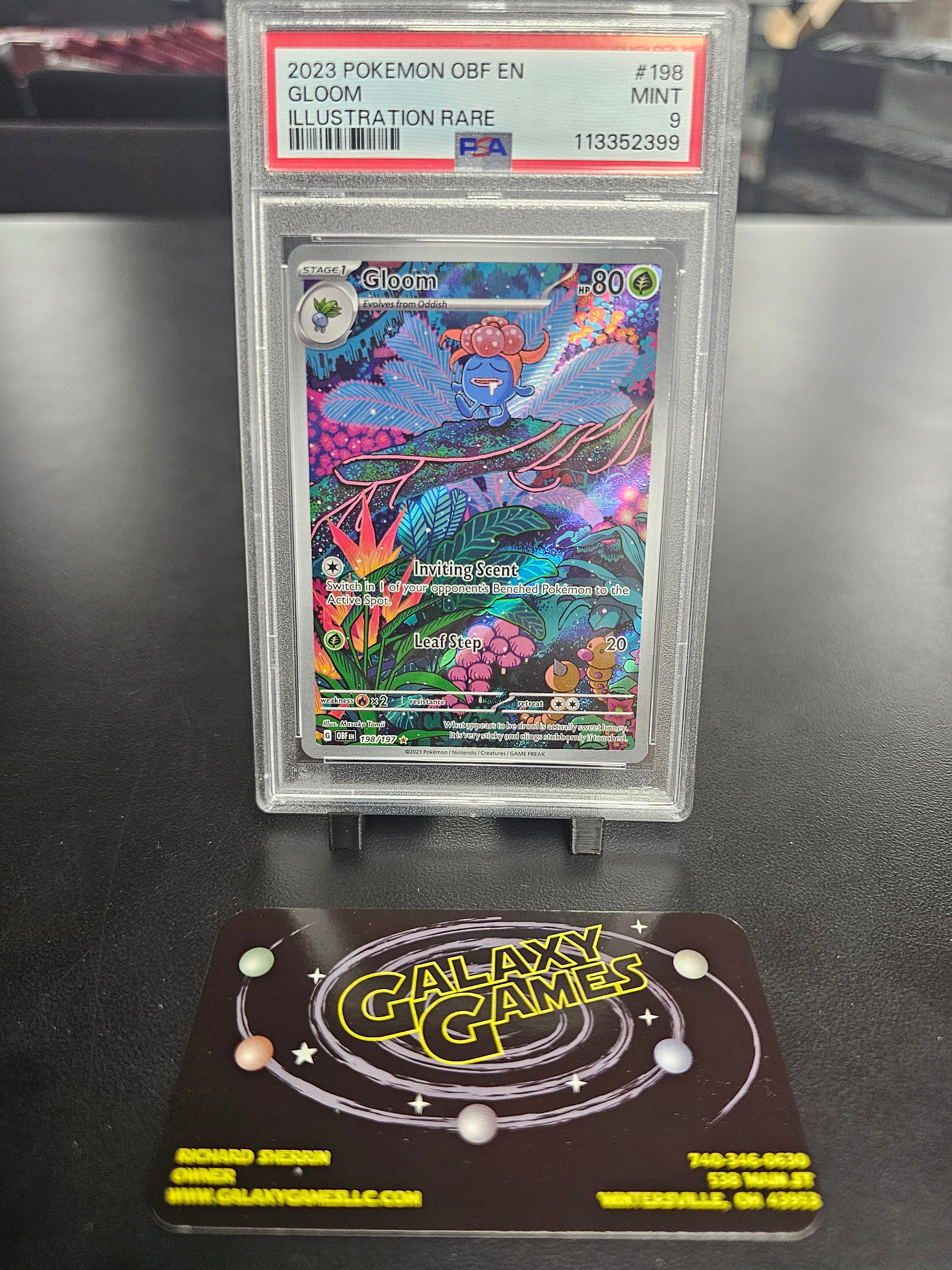 PSA 9 Gloom #198 IR 113352399 | Galaxy Games LLC