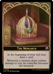 The Monarch // Shapeshifter Double-Sided Token [March of the Machine Commander Tokens] | Galaxy Games LLC