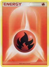 Fire Energy (2007 Unnumbered D P Style) [League & Championship Cards] | Galaxy Games LLC