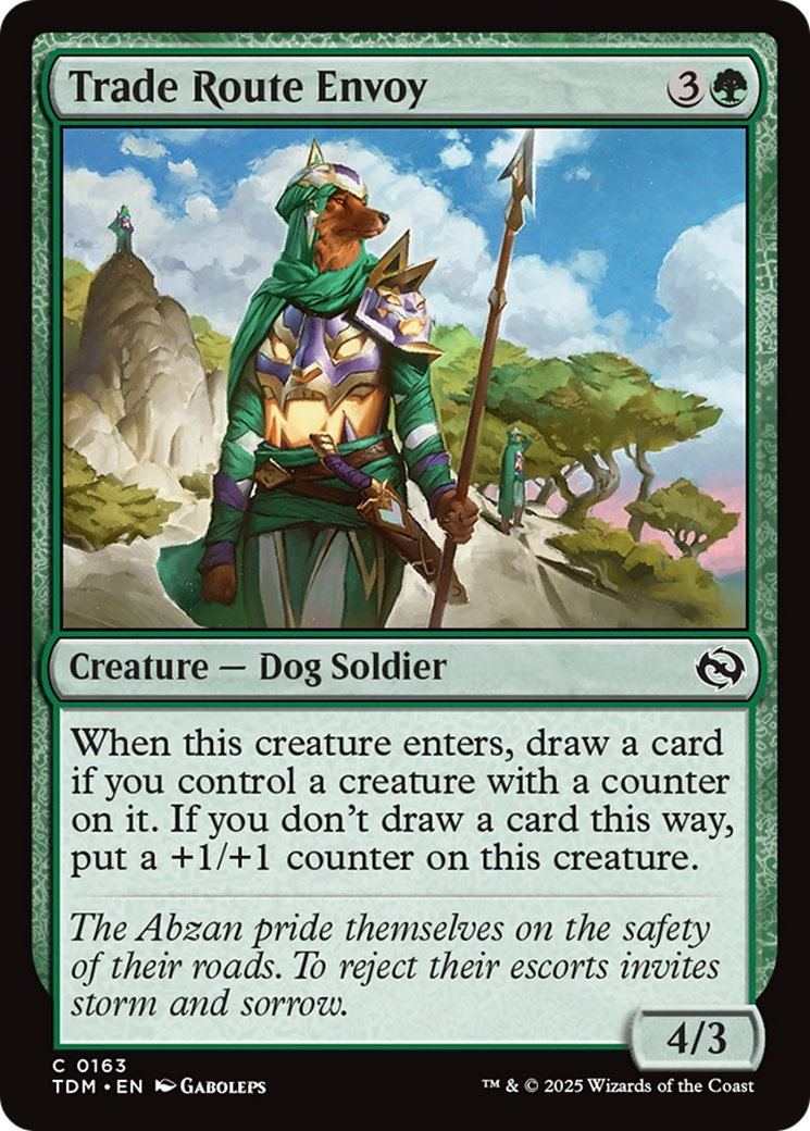 Trade Route Envoy [Tarkir: Dragonstorm] | Galaxy Games LLC