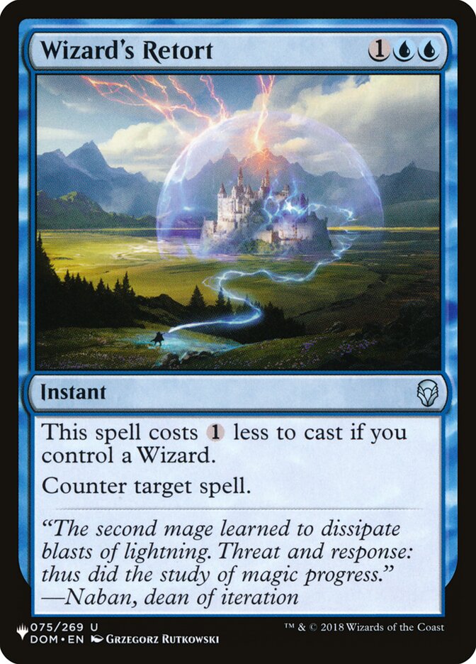 Wizard's Retort [The List] | Galaxy Games LLC