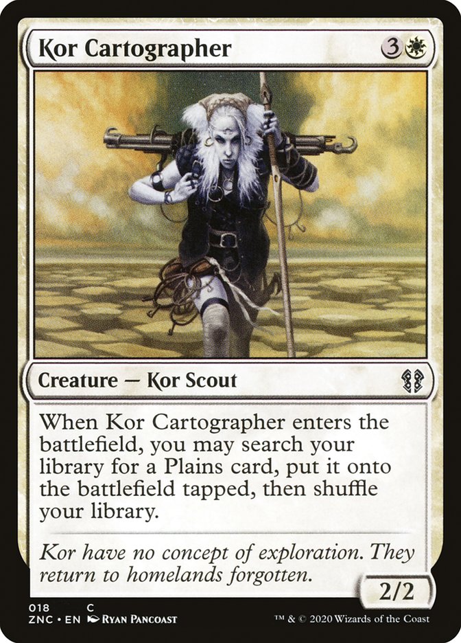 Kor Cartographer [Zendikar Rising Commander] | Galaxy Games LLC