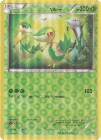 _____'s Snivy (Jumbo Card) [Miscellaneous Cards] | Galaxy Games LLC