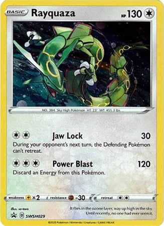 Rayquaza (SWSH029) [Sword & Shield: Black Star Promos] | Galaxy Games LLC