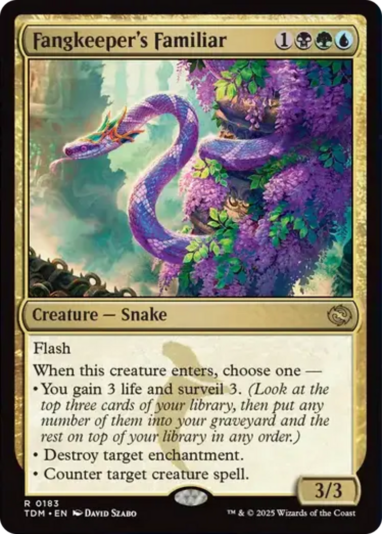 Fangkeeper's Familiar [Tarkir: Dragonstorm] | Galaxy Games LLC