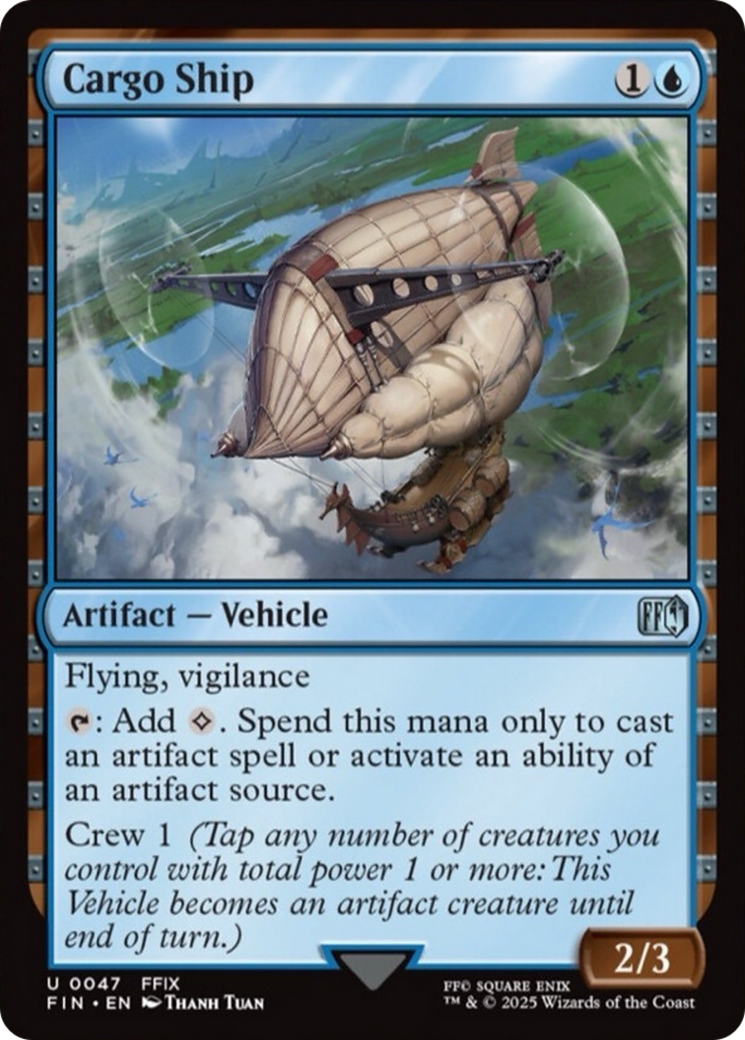 Cargo Ship [FINAL FANTASY] | Galaxy Games LLC
