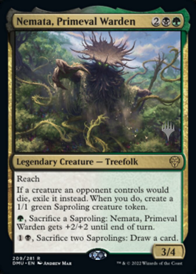 Nemata, Primeval Warden (Promo Pack) [Dominaria United Promos] | Galaxy Games LLC