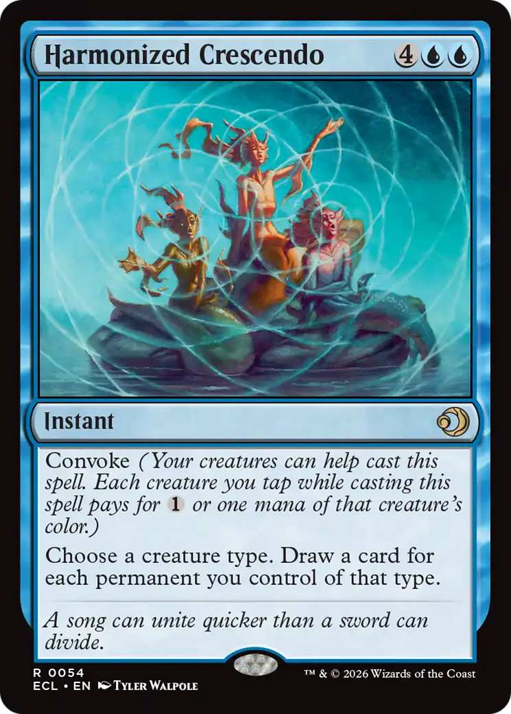 Harmonized Crescendo [Lorwyn Eclipsed] | Galaxy Games LLC