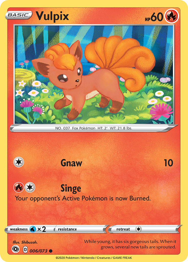 Vulpix (006/073) [Sword & Shield: Champion's Path] | Galaxy Games LLC