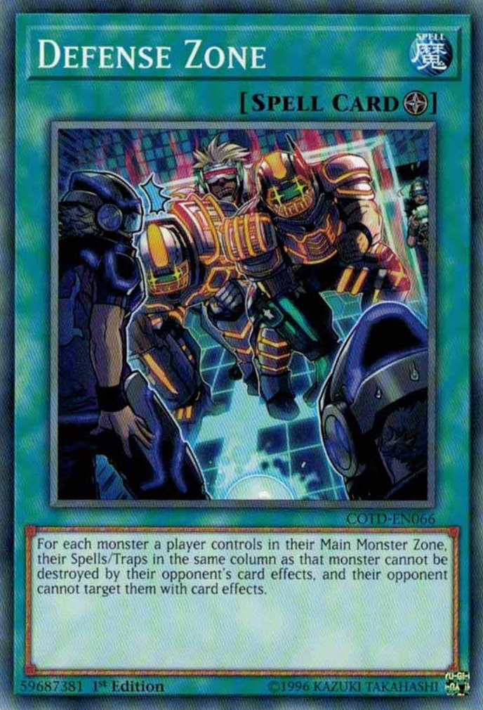 Defense Zone [COTD-EN066] Short Print | Galaxy Games LLC