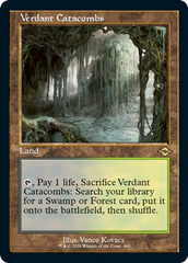 Verdant Catacombs (Retro Foil Etched) [Modern Horizons 2] | Galaxy Games LLC