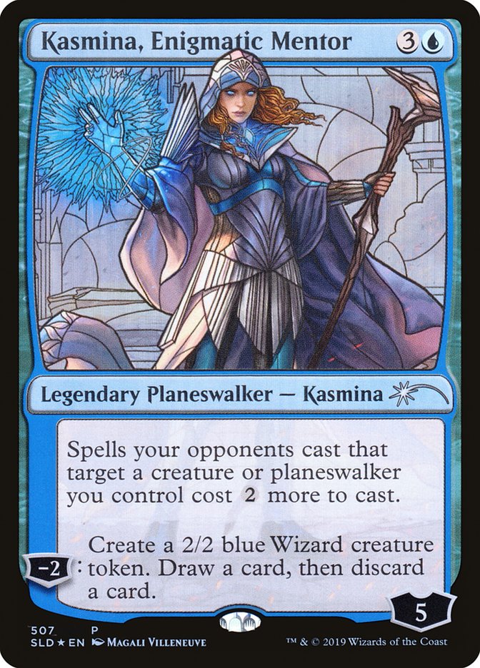 Kasmina, Enigmatic Mentor (Stained Glass) [Secret Lair Drop Promos] | Galaxy Games LLC