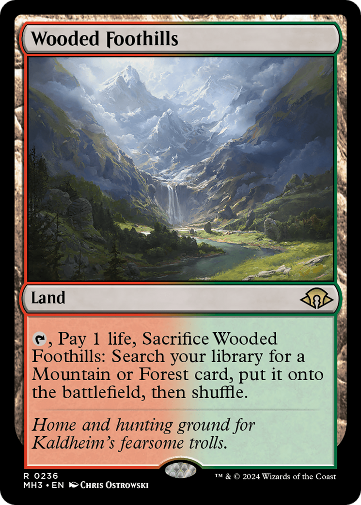 Wooded Foothills [Modern Horizons 3] | Galaxy Games LLC