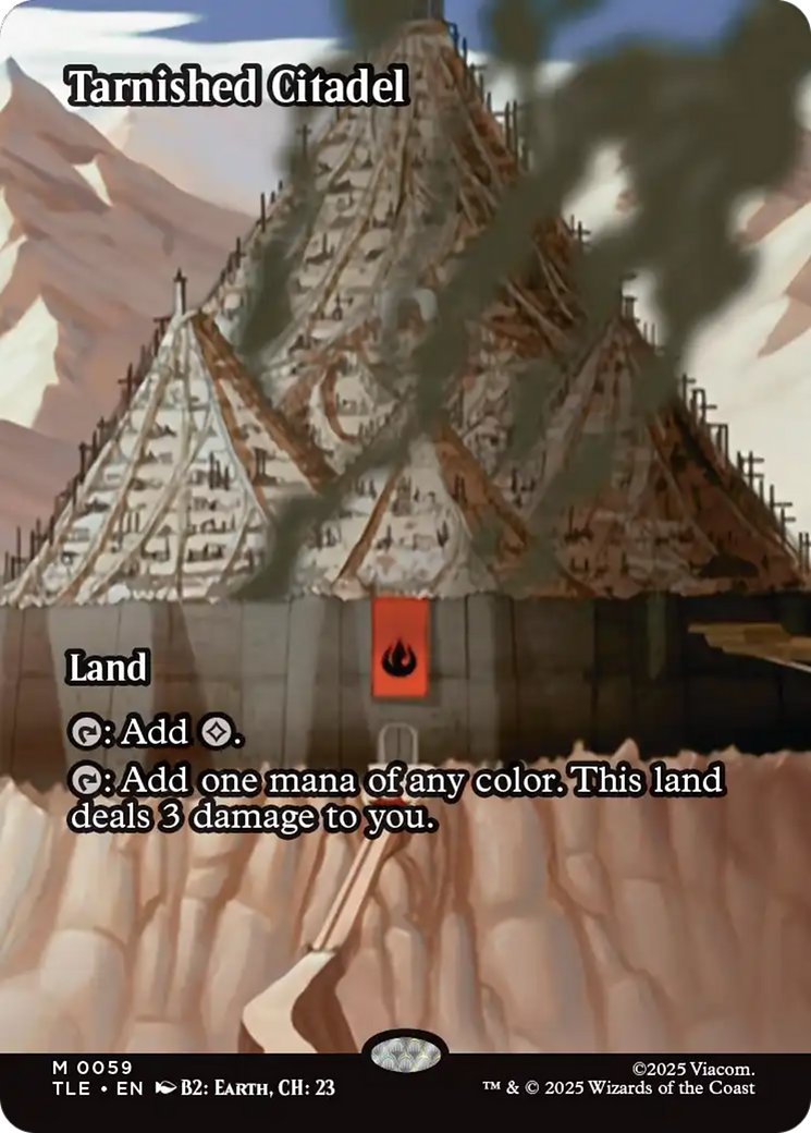Tarnished Citadel (Borderless) [Avatar: The Last Airbender: Eternal-Legal] | Galaxy Games LLC