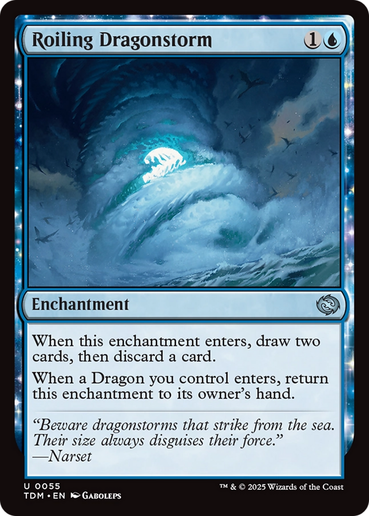 Roiling Dragonstorm [Tarkir: Dragonstorm] | Galaxy Games LLC