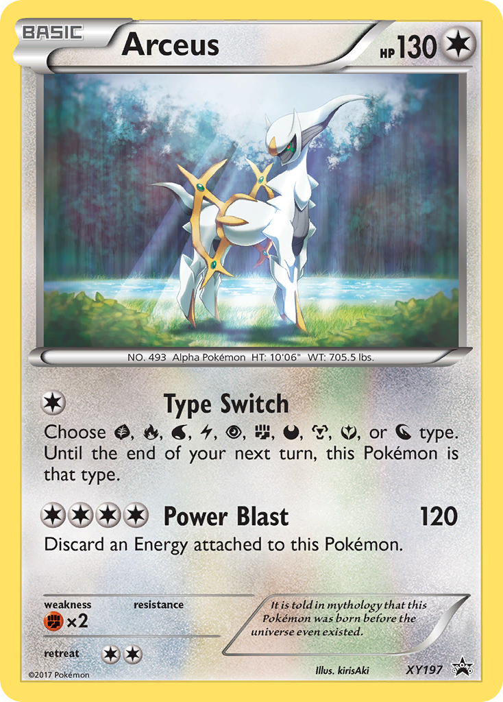 Arceus (XY197) [XY: Black Star Promos] | Galaxy Games LLC