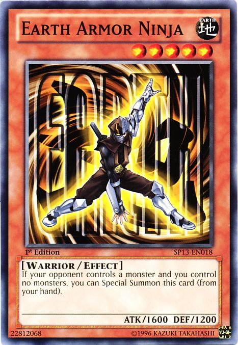 Earth Armor Ninja [SP13-EN018] Common | Galaxy Games LLC