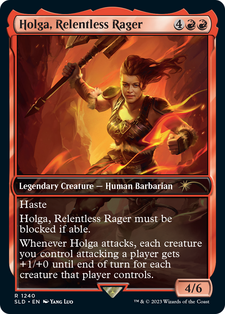 Holga, Relentless Rager [Secret Lair Drop Series] | Galaxy Games LLC
