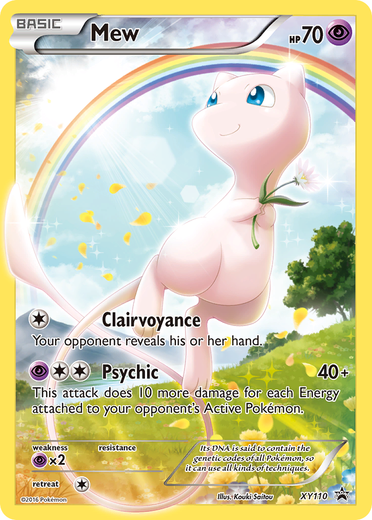 Mew (XY110) [XY: Black Star Promos] | Galaxy Games LLC