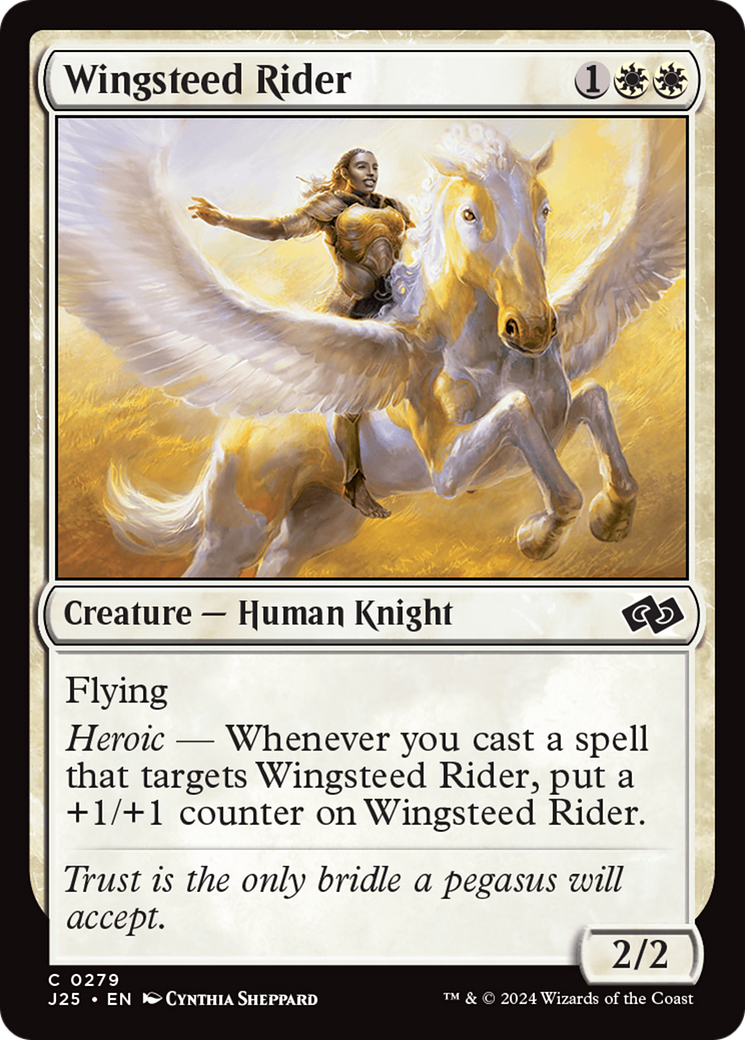 Wingsteed Rider [Foundations Jumpstart] | Galaxy Games LLC