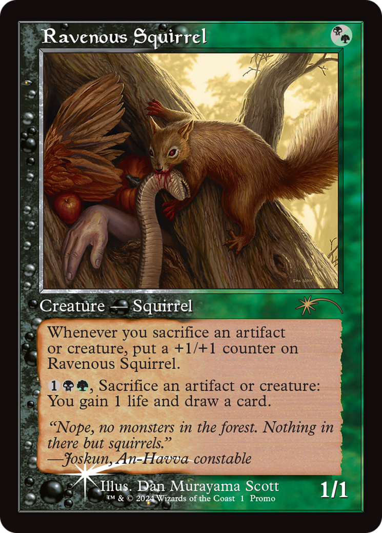 Ravenous Squirrel (Open House) [Wizards Play Network 2024] | Galaxy Games LLC