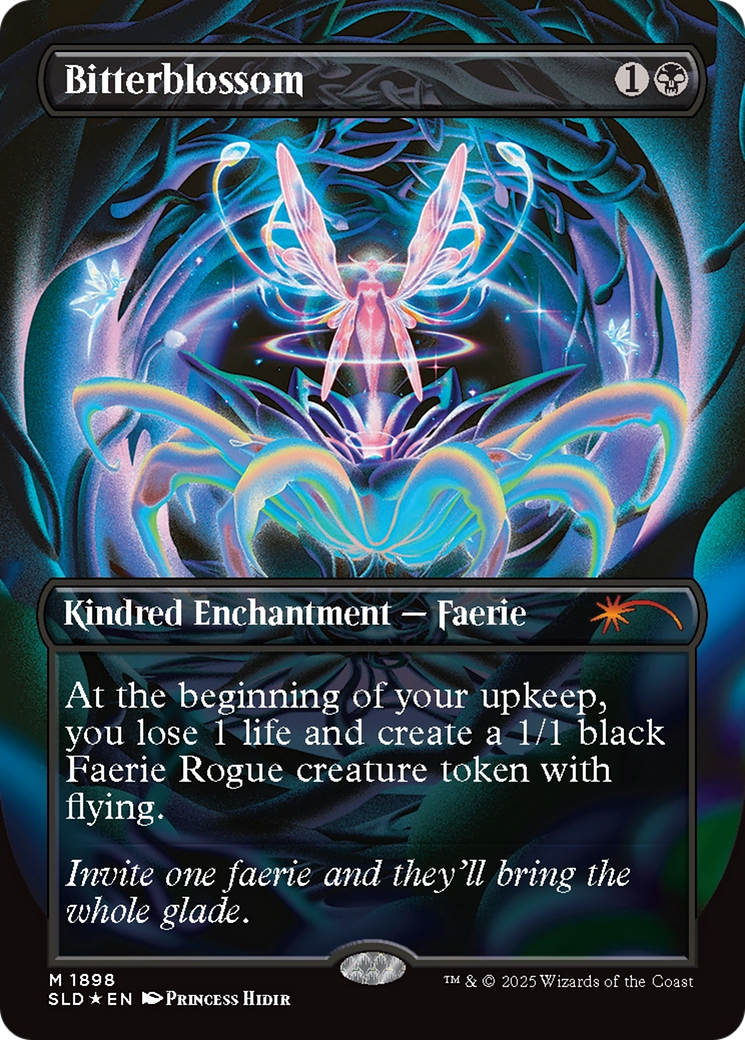 Bitterblossom (Double Rainbow Foil) [Secret Lair Drop Series] | Galaxy Games LLC